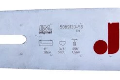 Jonsered Zaagbl. 38cm Breed 3/8 1.5 56