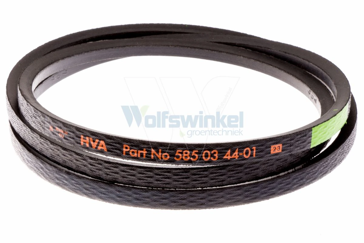 V-snaar Midden Poelie -> Maaidek