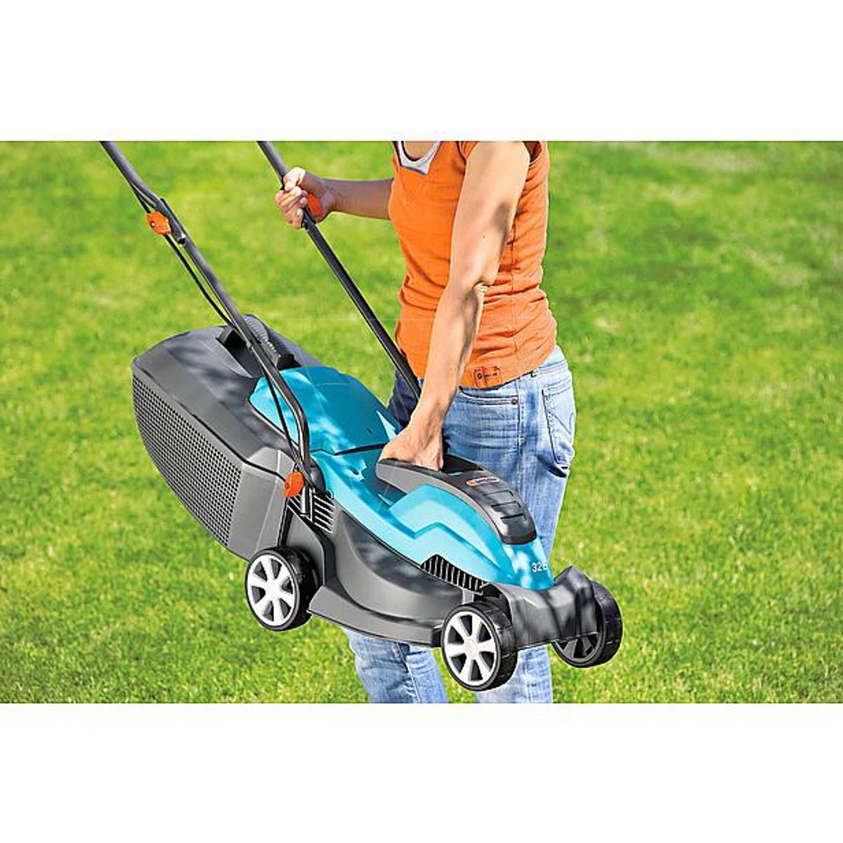 Gardena Gazonmaaier 32cm-1200w - Afbeelding 4
