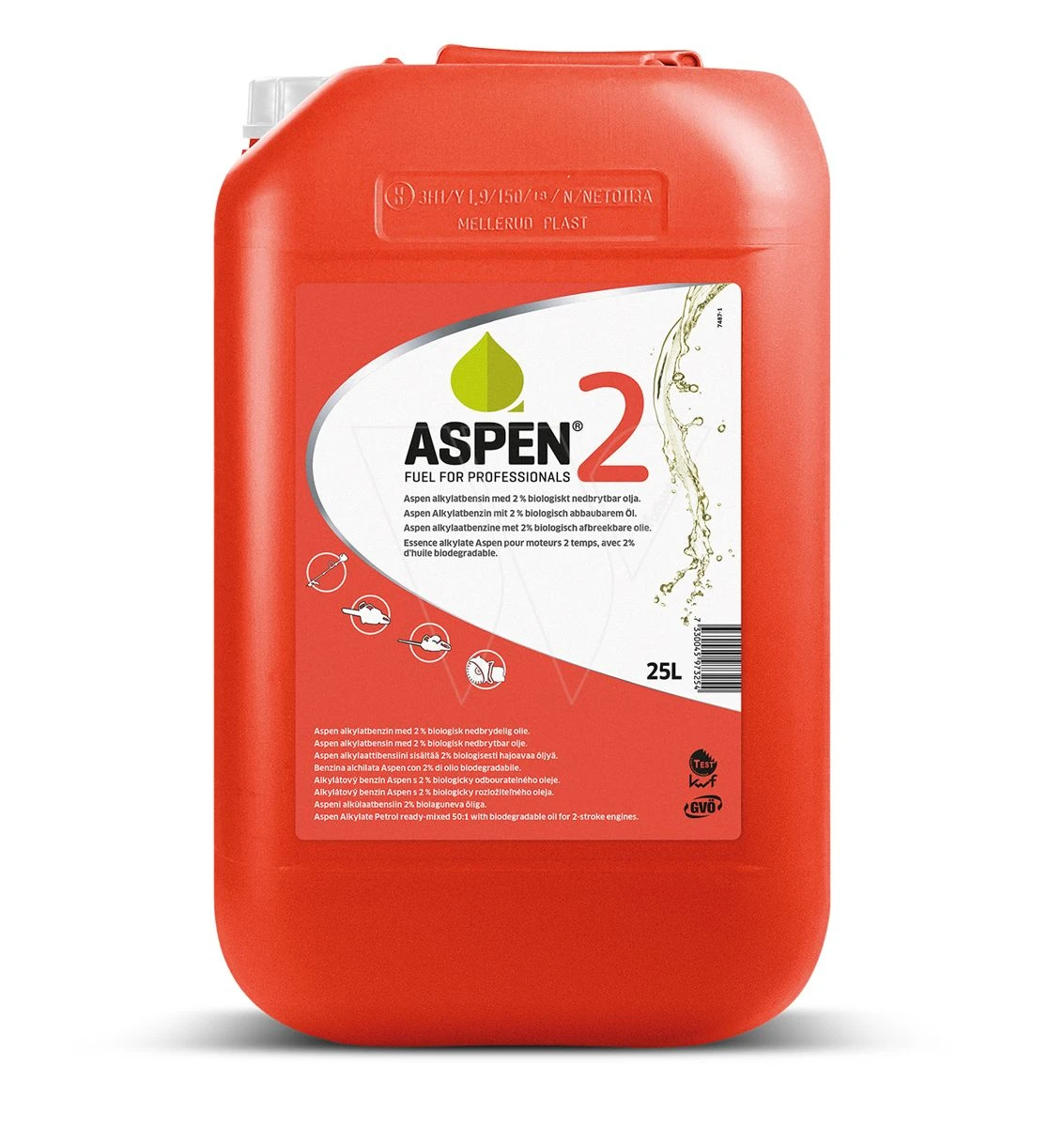 Aspen 2-takt Brandstof 25 Ltr