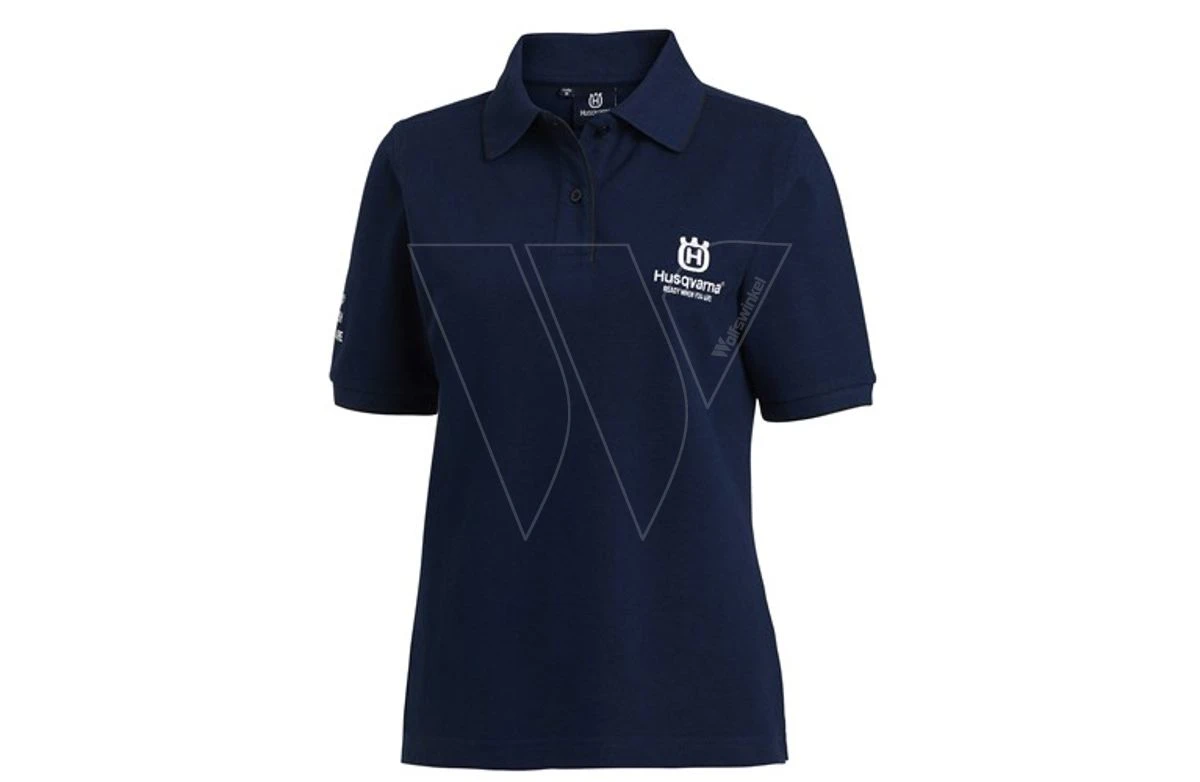 Husqvarna Dames Polo Navy - M