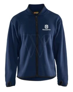 Husqvarna Pile Fleece Jas Navy Maat S