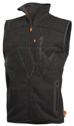 Husqvarna Fleece Vest Graniet Grijs S