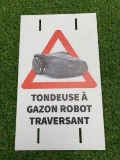 Bordje Overstekende Robotmaaier 37x23 Fr